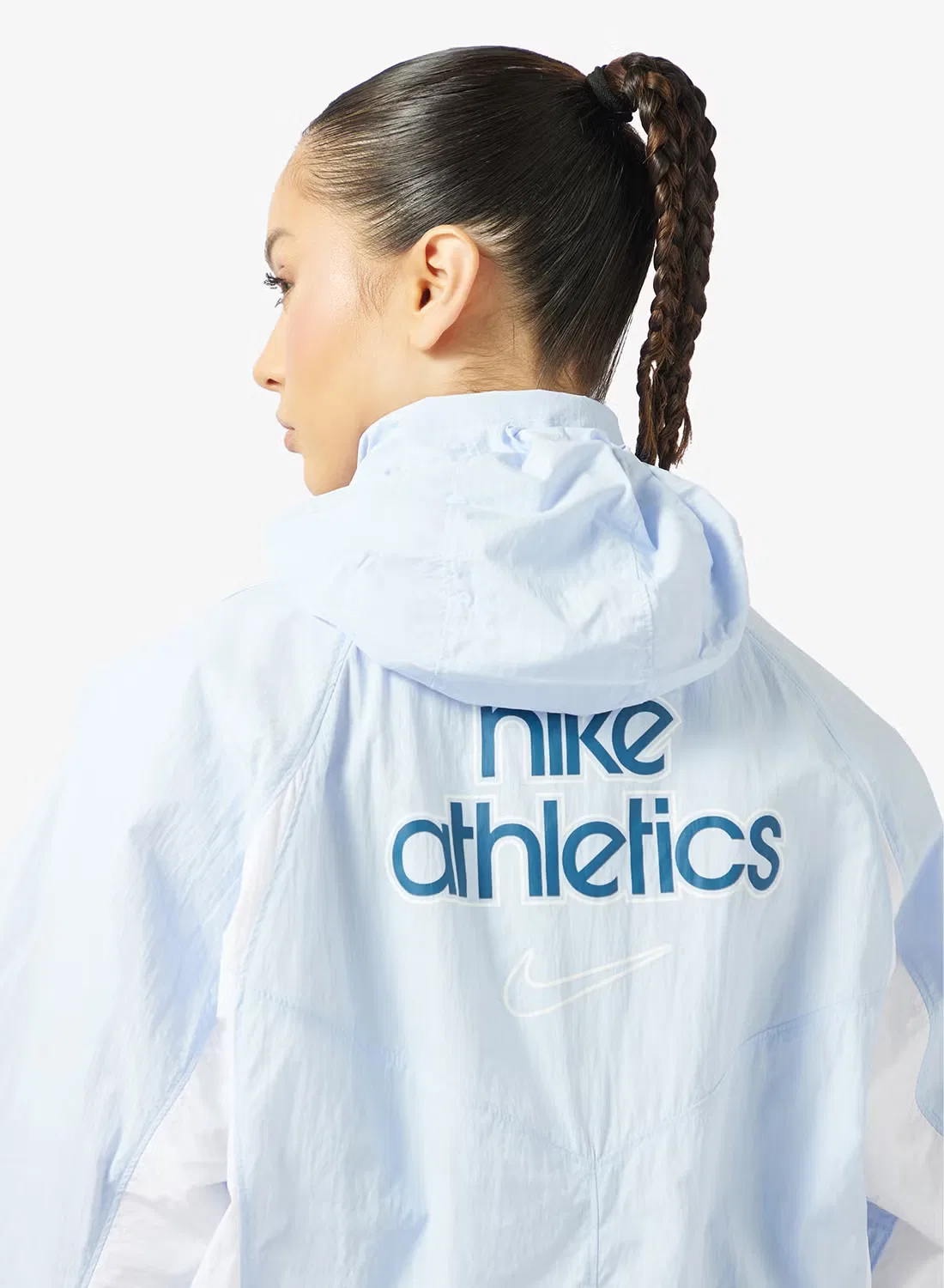 Куртка спортивная Nike NSW Woven, синий — фото 4