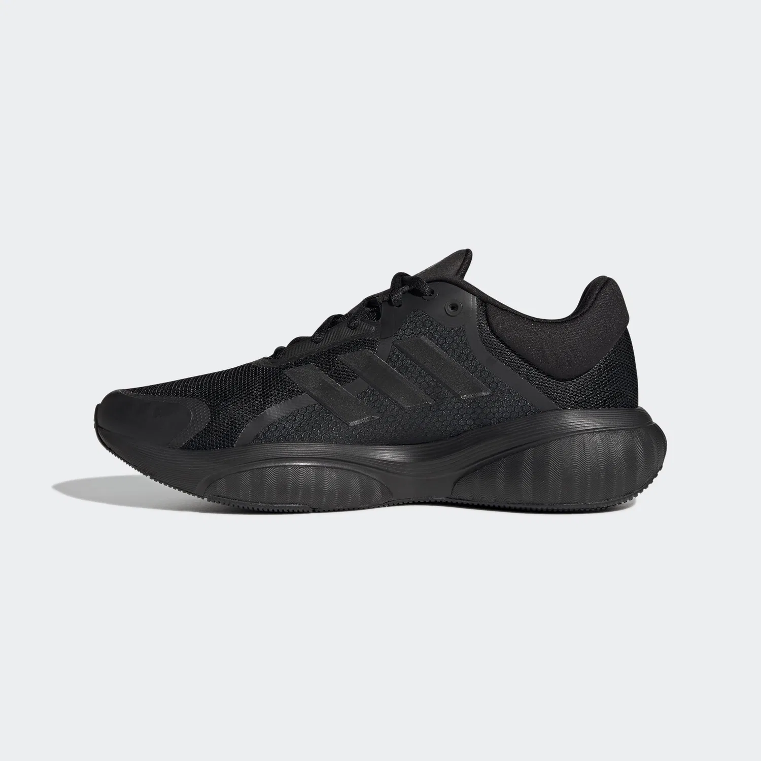 Мужская футболка с принтом Response Shoes Adidas, Core Black Core Black — фото 2
