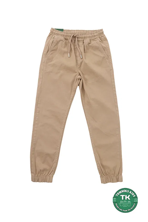 Детские брюки для девочек хлопковые Basics Tommiks Kids, Beige