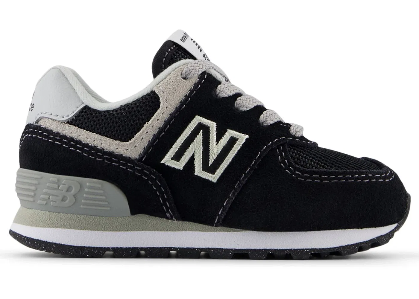 Детские кроссовки Lifestyle New Balance 574 Lace, Black/White