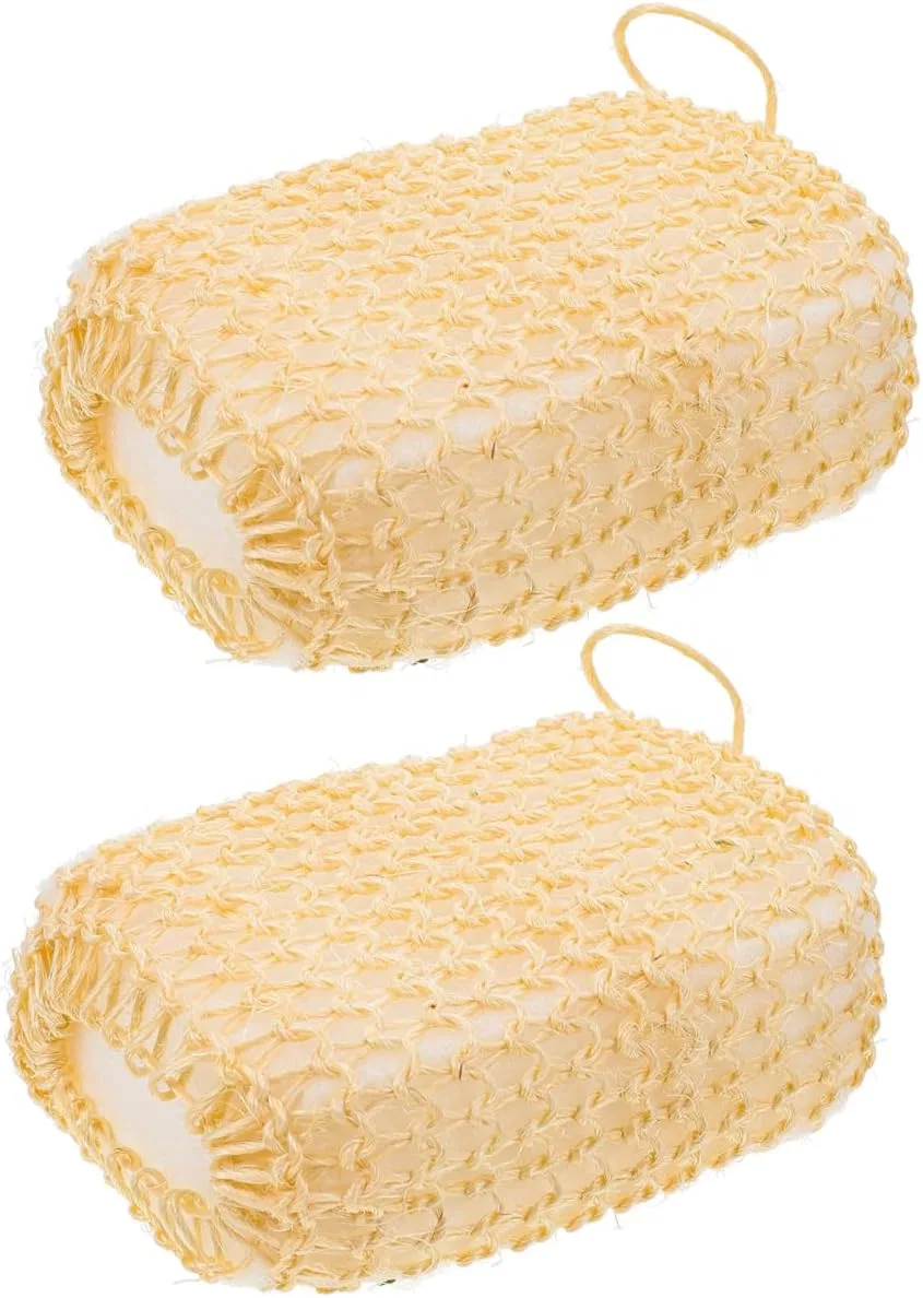 Сисал скраб для тела, 2 шт, Veemoon, Beige