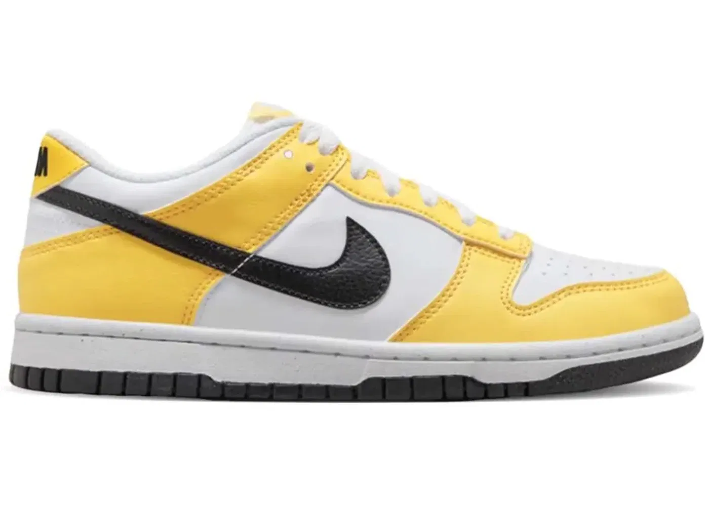 Детские кроссовки Lifestyle Nike Dunk Low Next Nature, Citron Pulse/White/Black