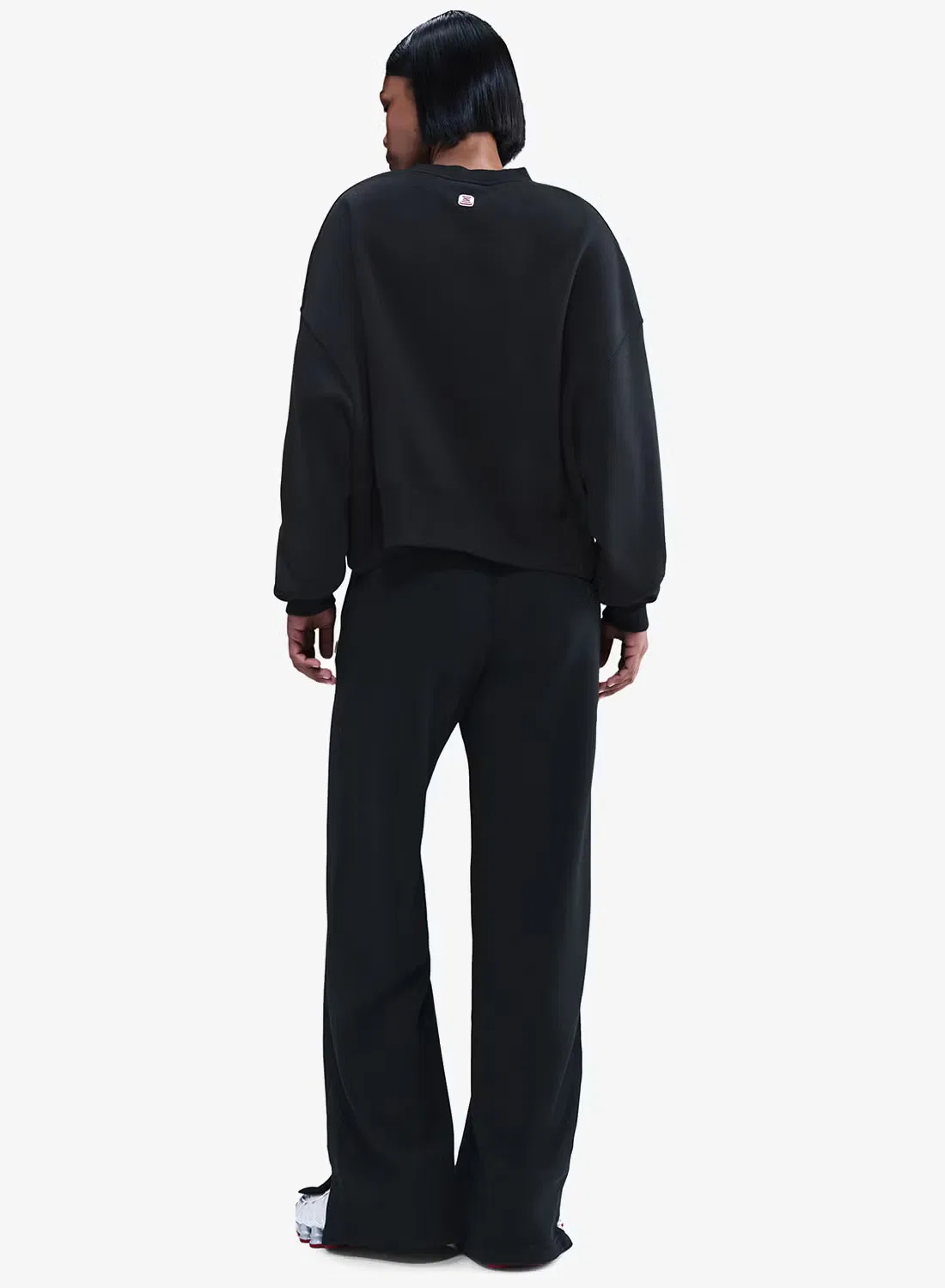 Штаны из футера с принтом Shox Phoenix Fleece Nike, черный — фото 2