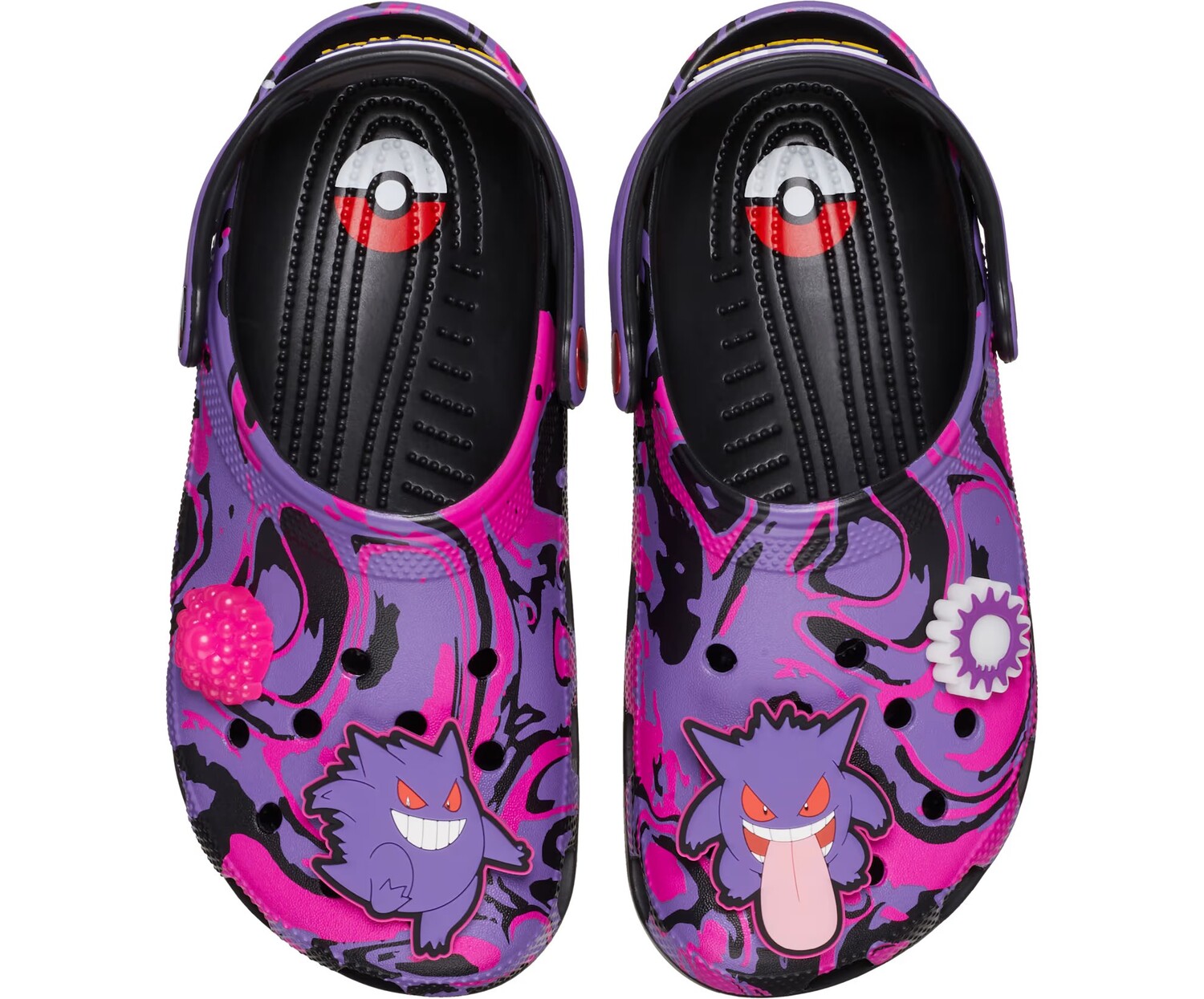 

Сабо Crocs Classic Clog x Pokémon, Gengar, фиолетовый