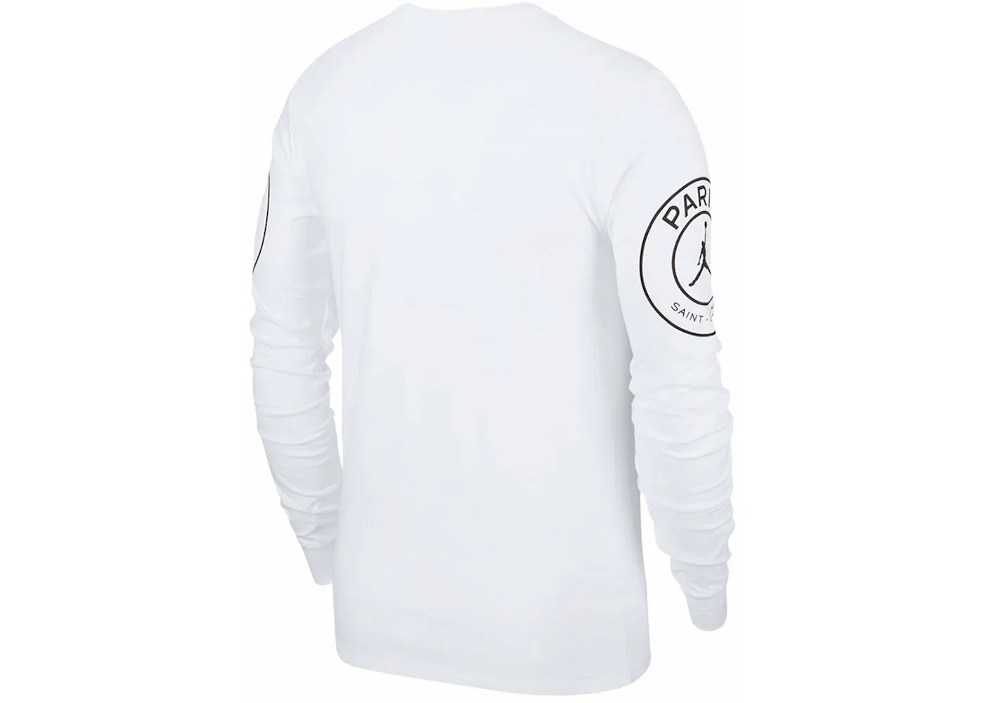 Мужская футболка с длинным рукавом PSG STMT Longsleeve Jordan, White — фото 2