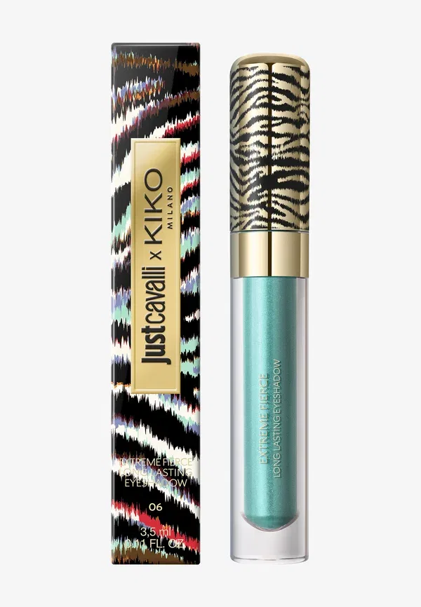 Стойкие тени для век Just Cavalli X Extreme Fierce 3.5 мл Kiko Milano, цвет 06 jade waves — фото 3