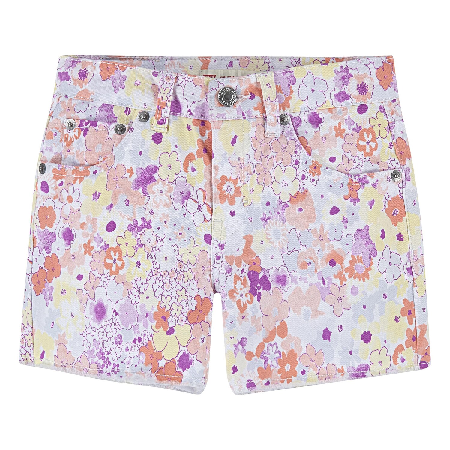 

Шорты Levi's Kids, Girlfriend Fit Shorty Shorts