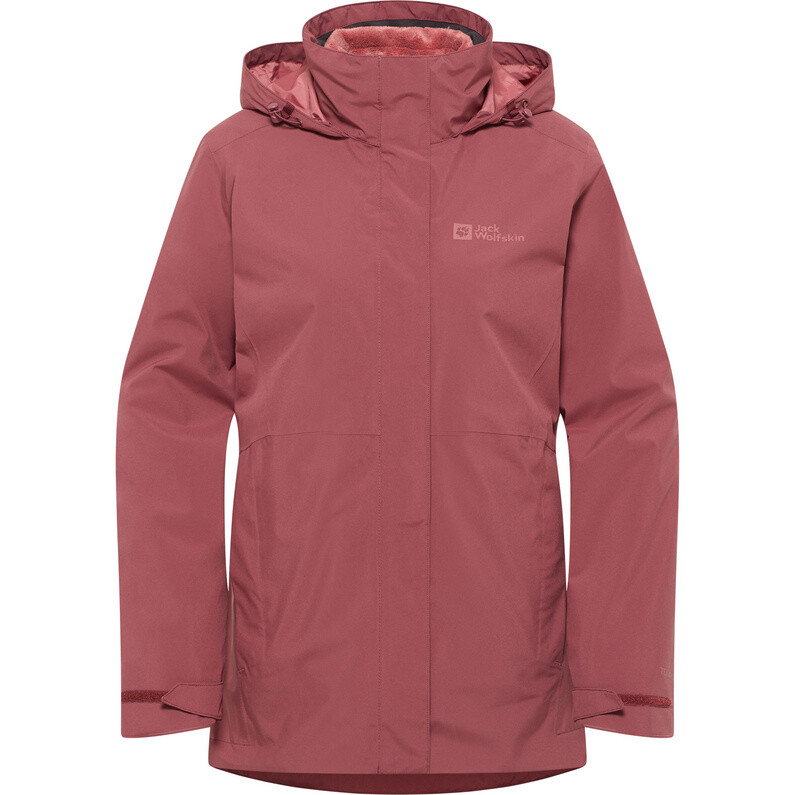 

Женская куртка Rotwand 3в1 Jack Wolfskin, красный