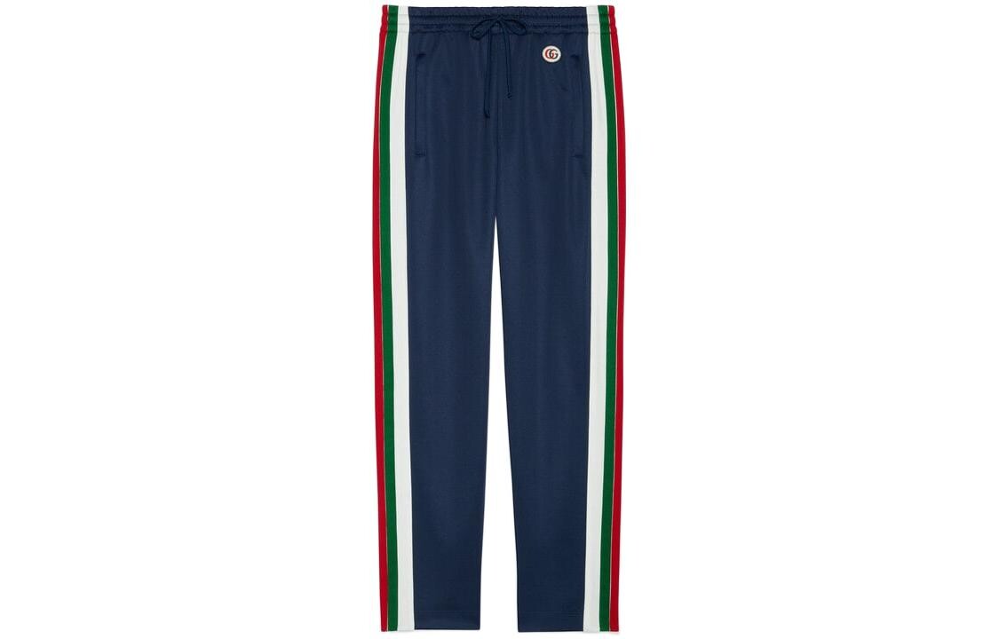 

Штаны спортивные женские Gucci Knitted, синий / белый