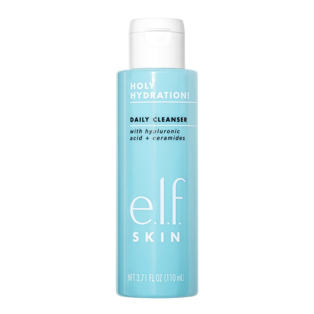 

Средство для снятия макияжа mini holy hydration! daily cleanser Elf Cosmetics, объем 110 мл