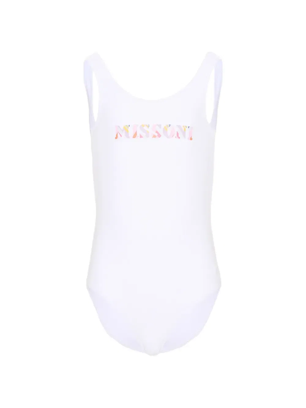 Купальник с логотипом Missoni Kids, белый