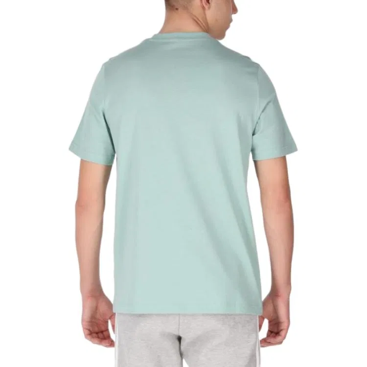 Футболка с круглым вырезом, прямая посадка, Adidas, Turquoise — фото 3