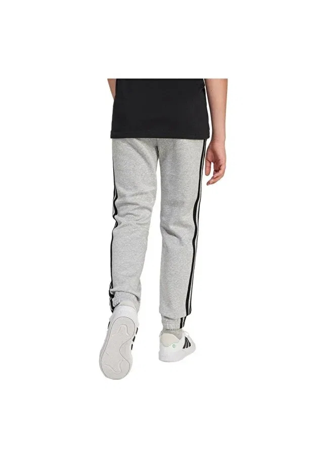 Детские спортивные штаны для девочек скинни Essentials Adidas, Gray — фото 3