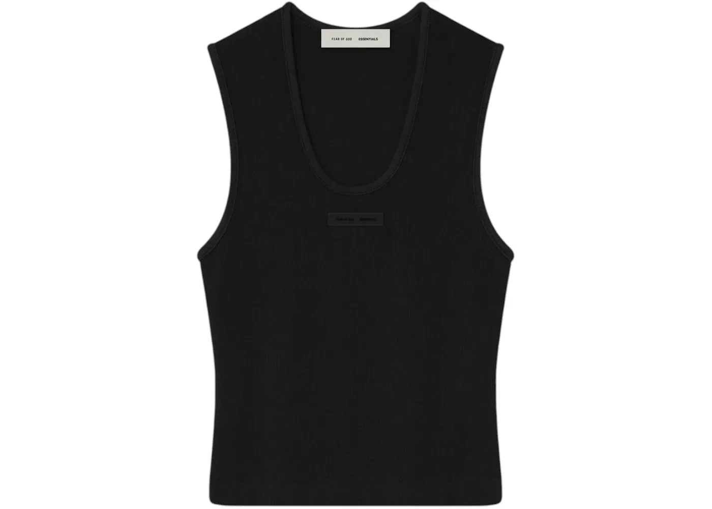 Женский топ-борцовка Fear of God Essentials, Jet Black