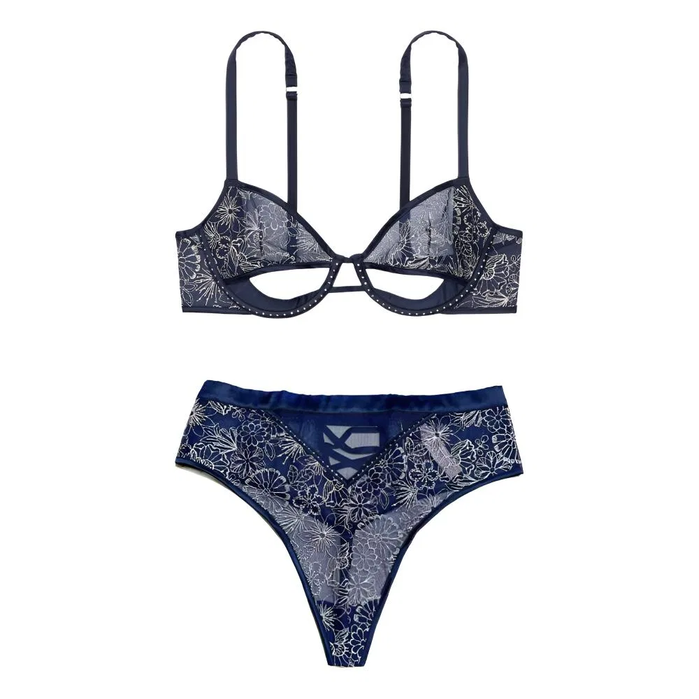 Женский комплект белья Victoria's Secret, Dark Blue