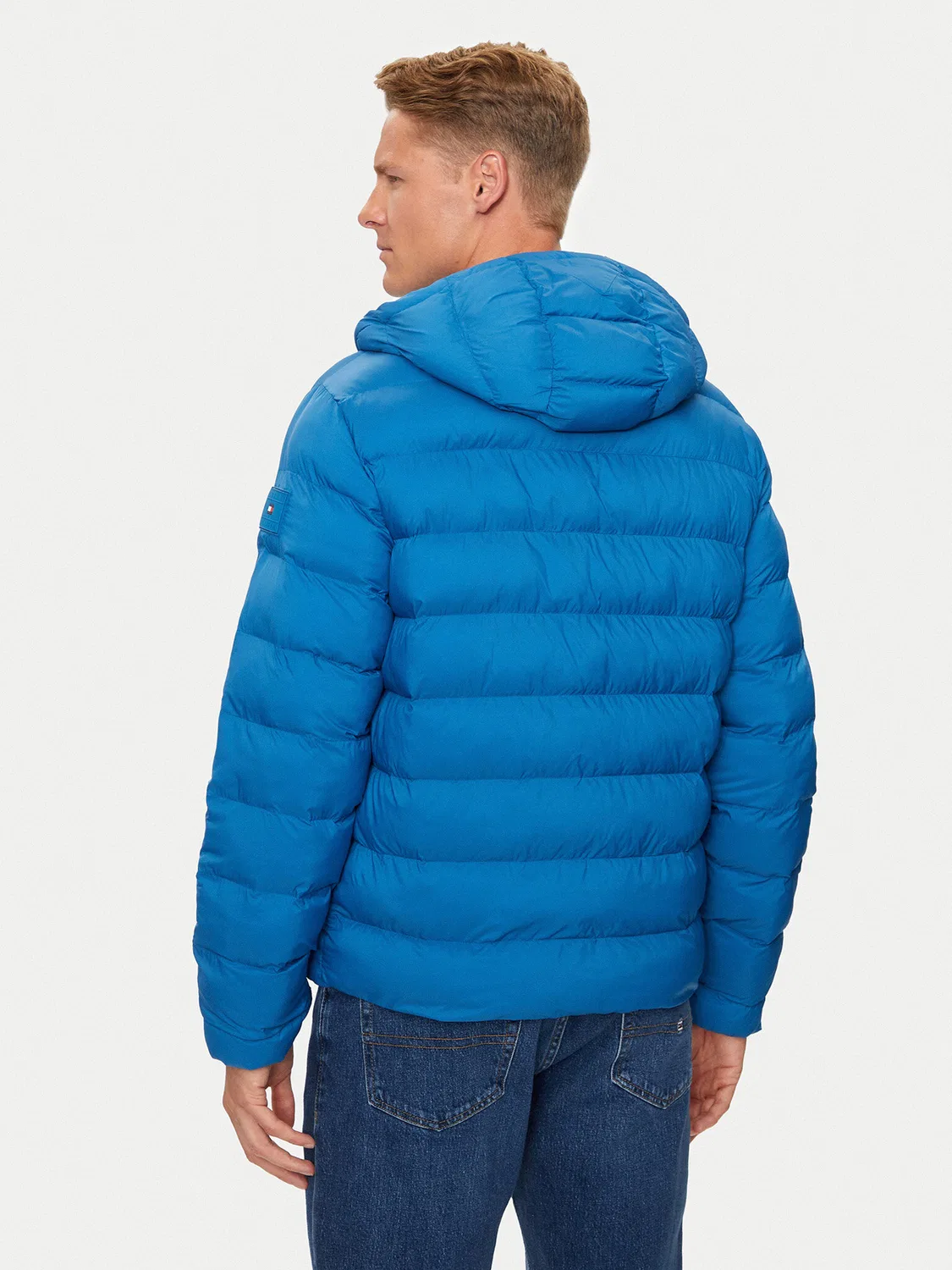 Мужская зимняя куртка стандартного кроя Tommy Hilfiger, синий — фото 3