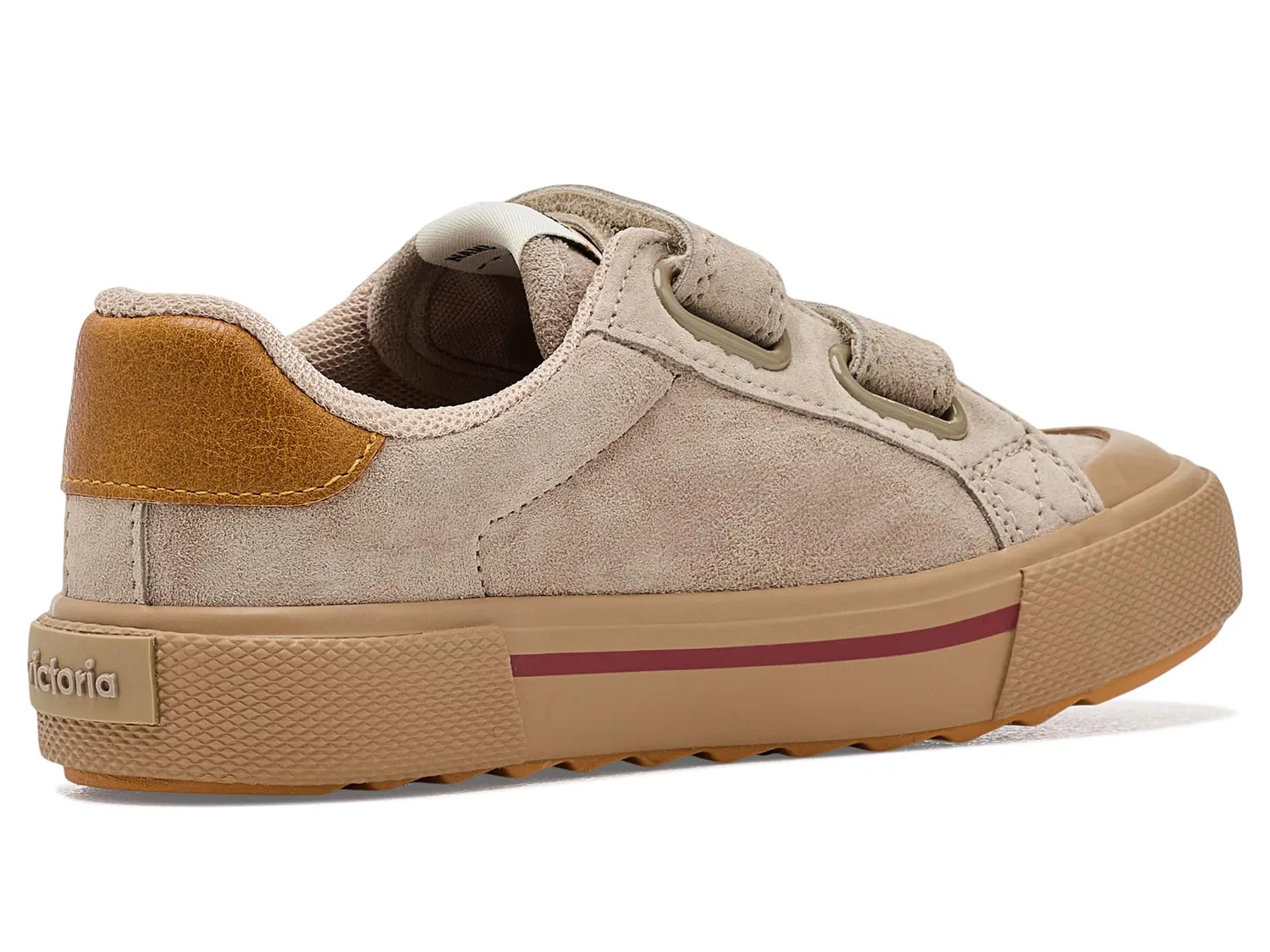 Кроссовки Tribu Tiras Serraje (для малышей, маленьких и больших детей) Victoria Kids, Beige — фото 4