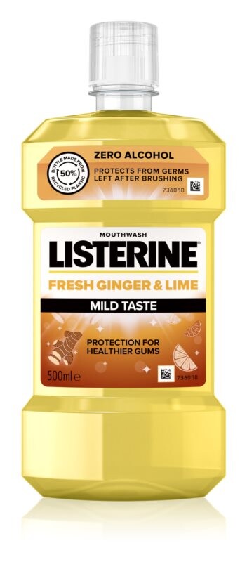 

Освежающий ополаскиватель для рта Listerine Fresh Ginger & Lime