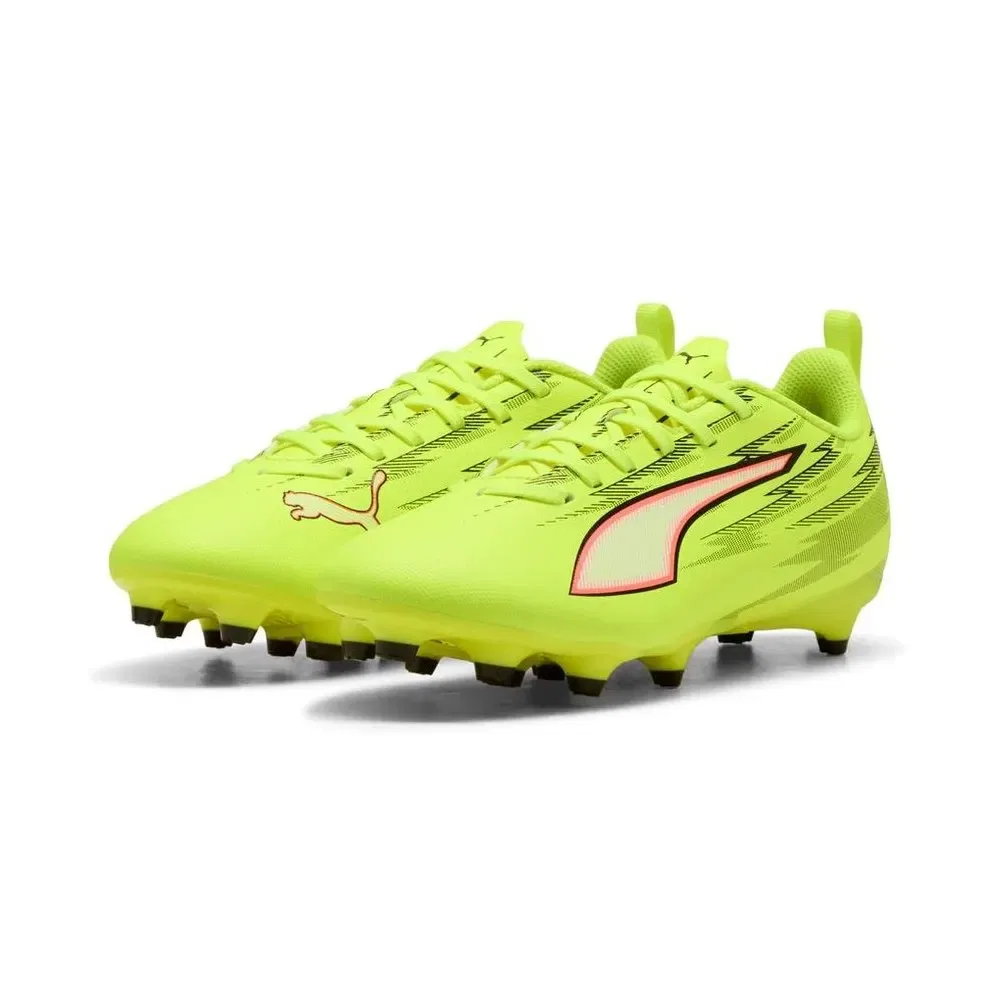 Футбольные бутсы детские Ultra 6 Play FG-AG JR Puma, желтый