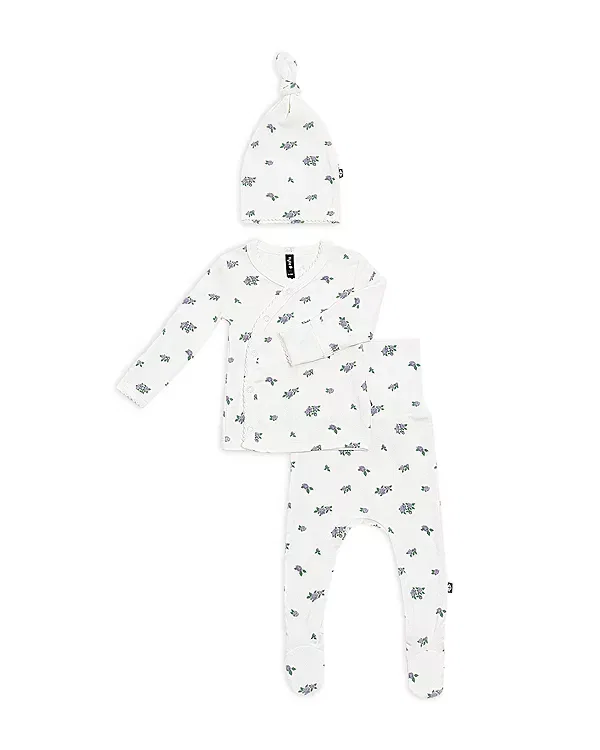 Детский комплект из трикотажа пике с моделью Take Me Home Kyte Baby, Spray Rose