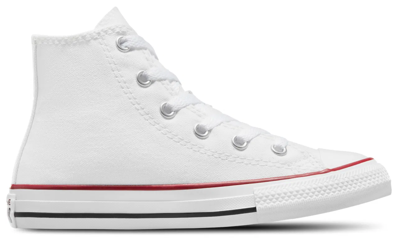 Кроссовки для мальчиков All Star High Top Converse, цвет Optical White/White — фото 3