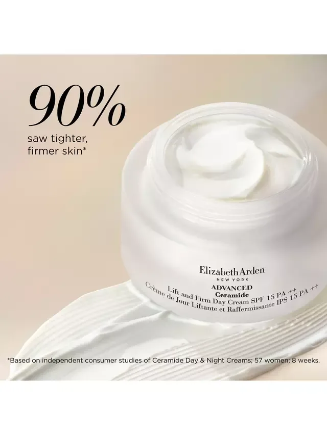 Крем для лица SPF ELIZABETH ARDEN Дневной с керамидами для лифтинга и укрепления кожи — фото 4