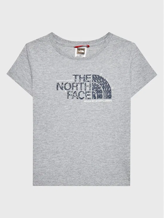Футболка regular fit Graphic The North Face, серый