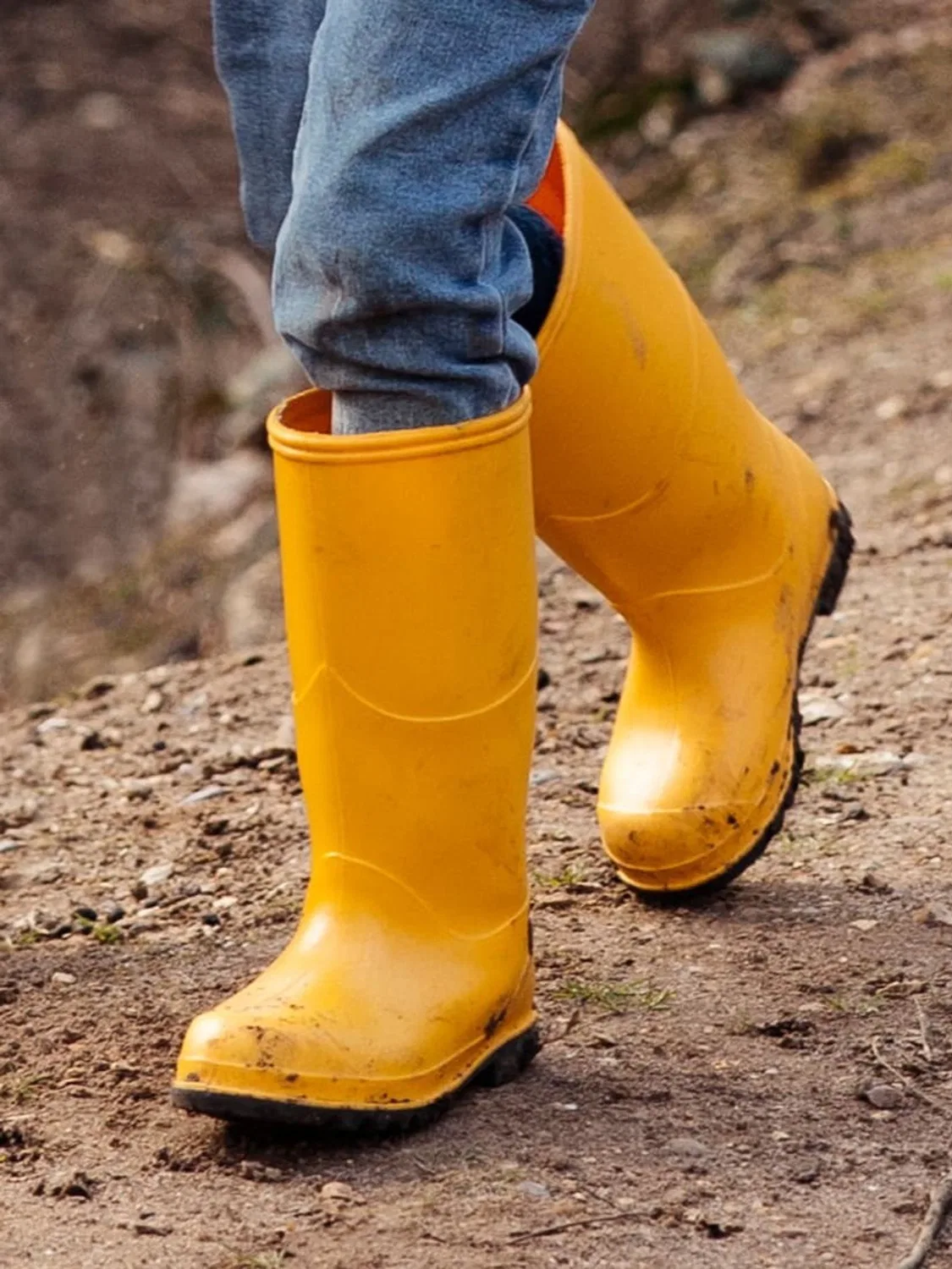 Резиновые сапоги, водонепроницаемые Muddy Puddles, желтый — фото 2