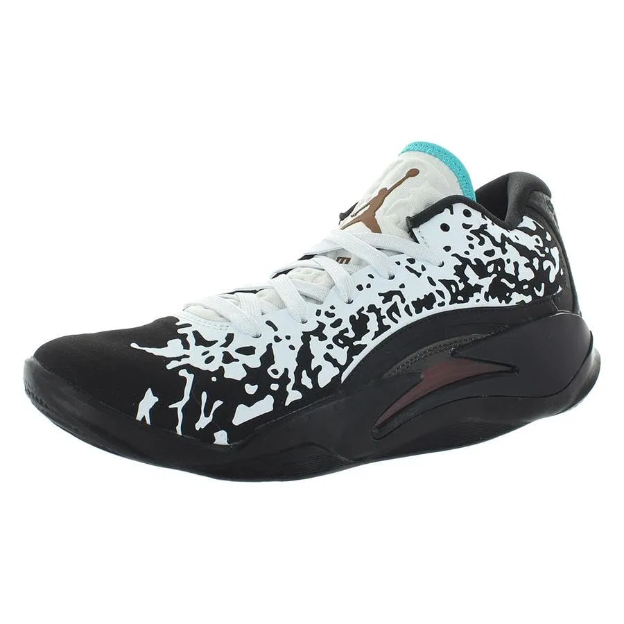 Детские кроссовки для мальчиков баскетбольные Jordan Zion 3 GS NIKE, Blk Lt British — фото 4