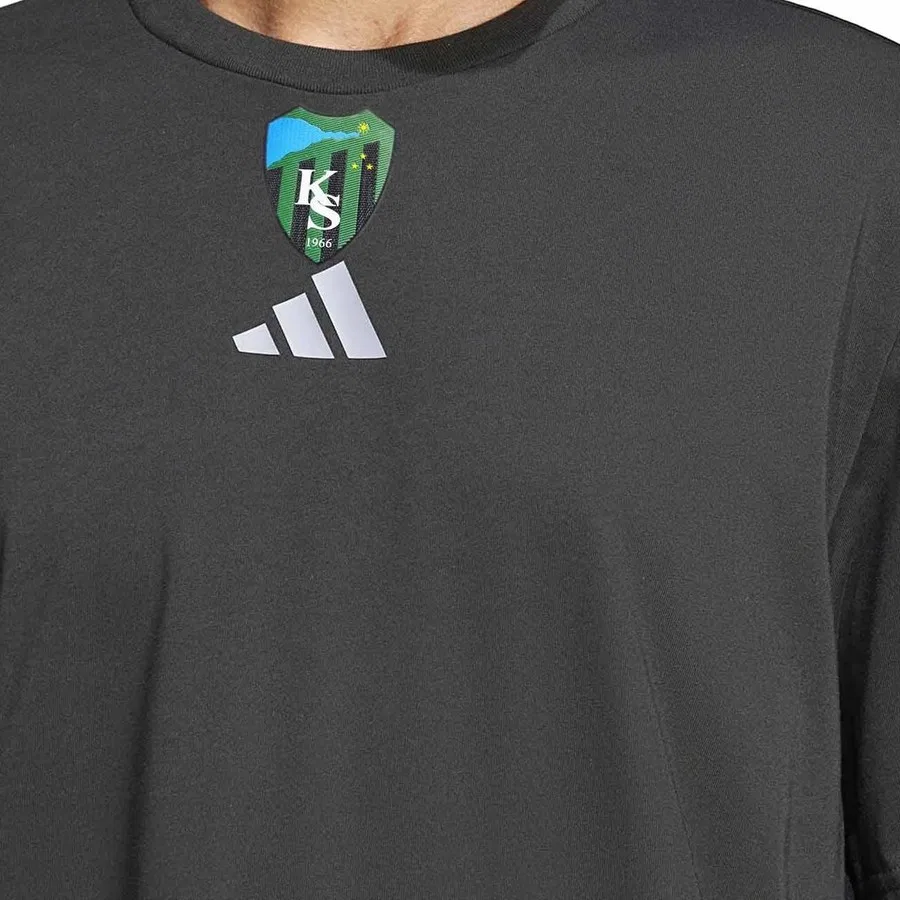Мужская футболка с длинным рукавом Kocaelispor Adidas JD8235, adidas, Черный — фото 3