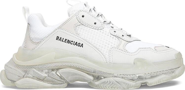 

Кроссовки Balenciaga Wmns Triple S White Clear Sole, белый