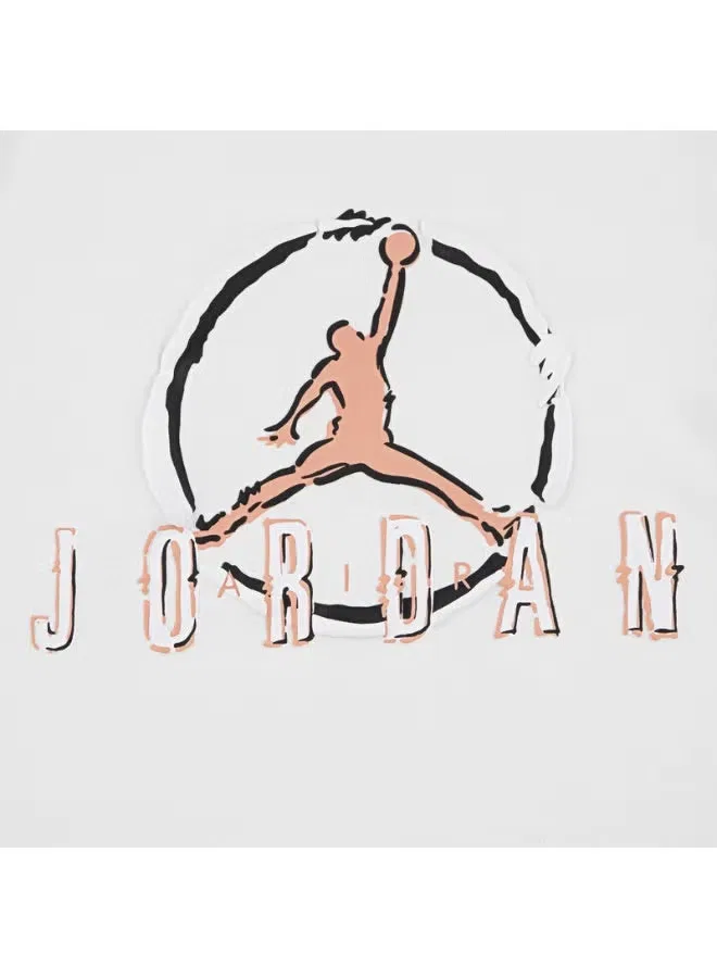 Футболка с коротким рукавом Jumpman Scribble Jordan, парусный — фото 4