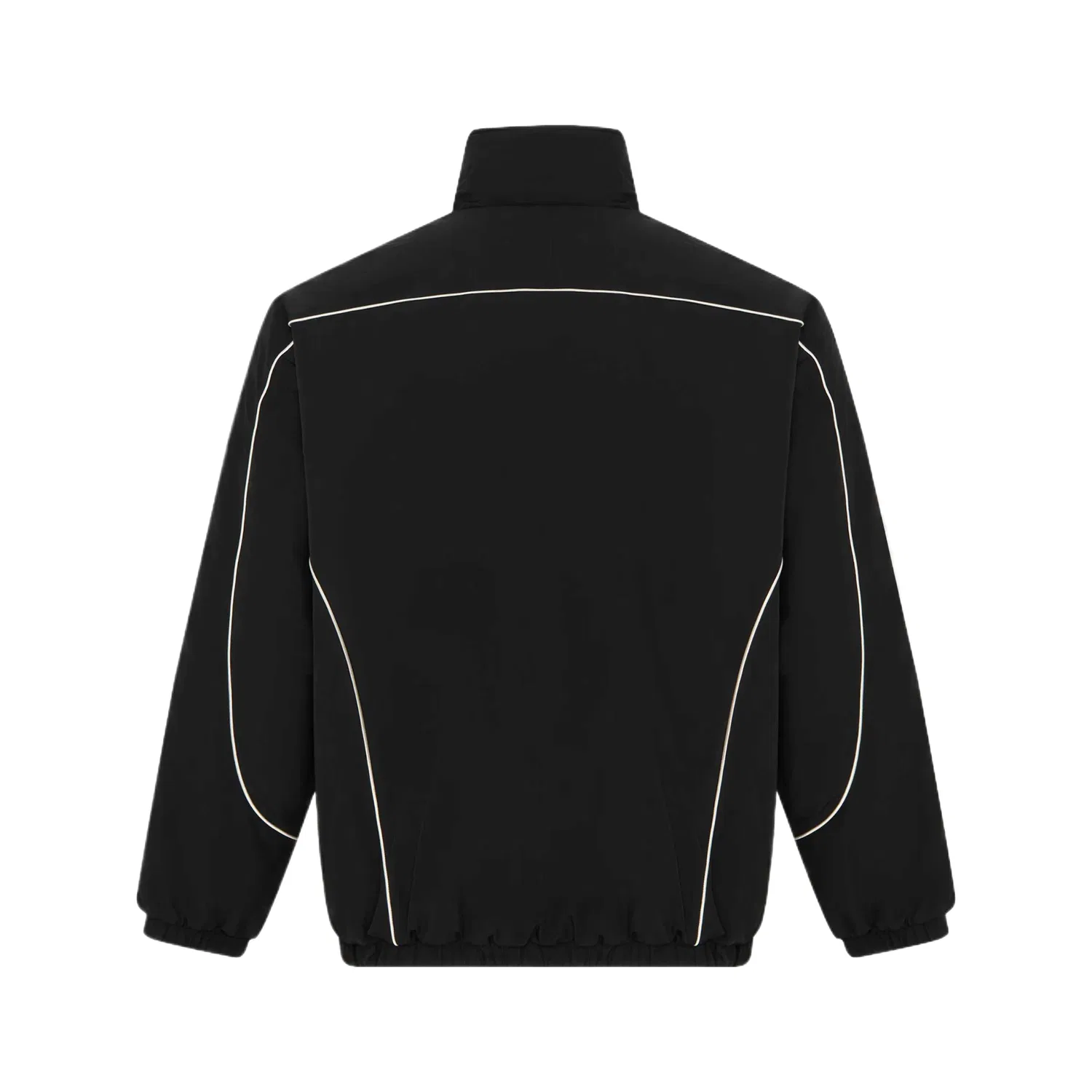 Детская куртка пуховик с воротником-стойкой Adidas Originals, Black — фото 2