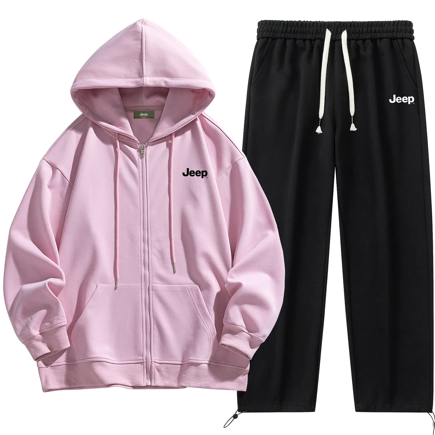Детский спортивный комплект с капюшоном Jeep, Rose Pink