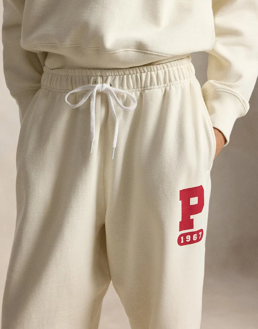 Зауженные брюки Polo Ralph Lauren из белой шерсти — фото 3