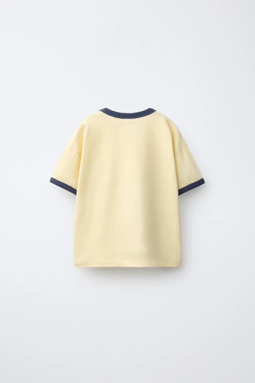 Футболка с принтом "Желтая подводная лодка" группы The Beatles ZARA, Light yellow — фото 2