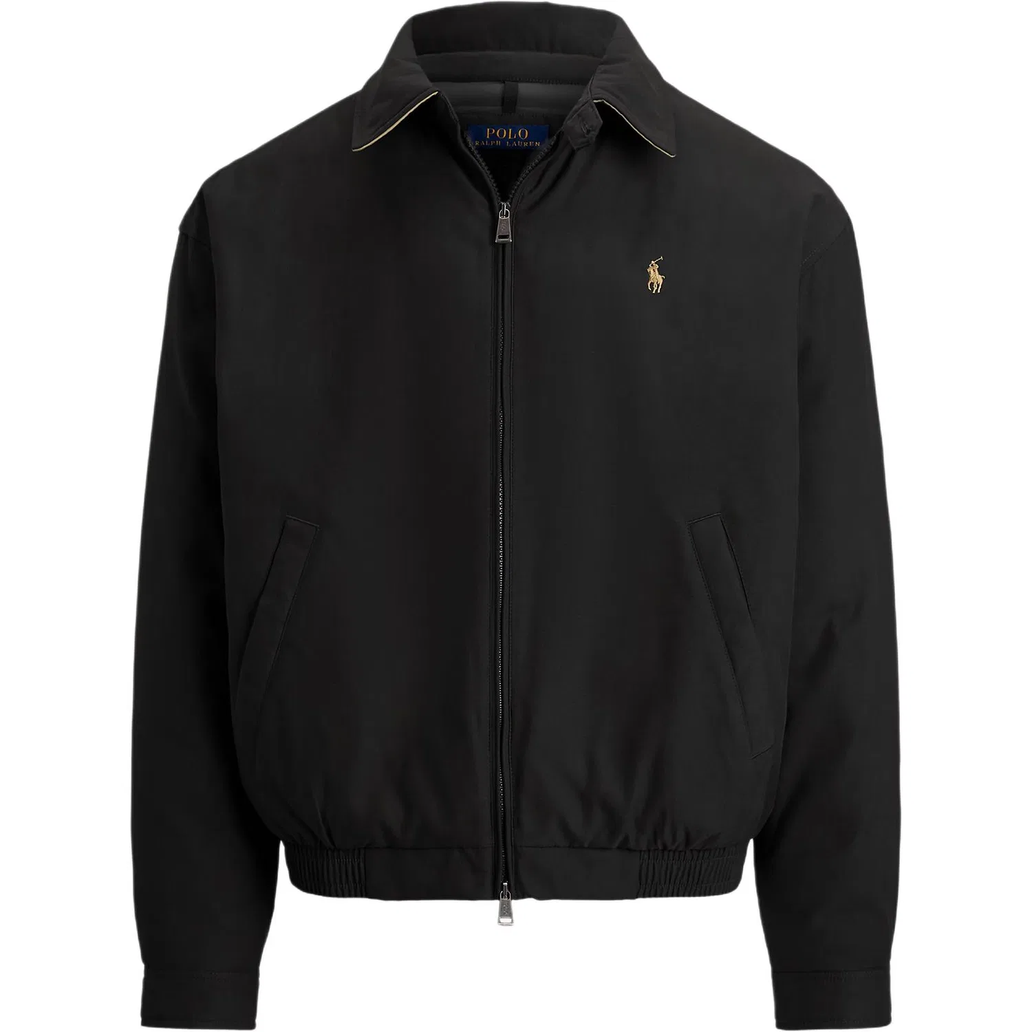 Мужской пуховик с воротником Polo Ralph Lauren, Black