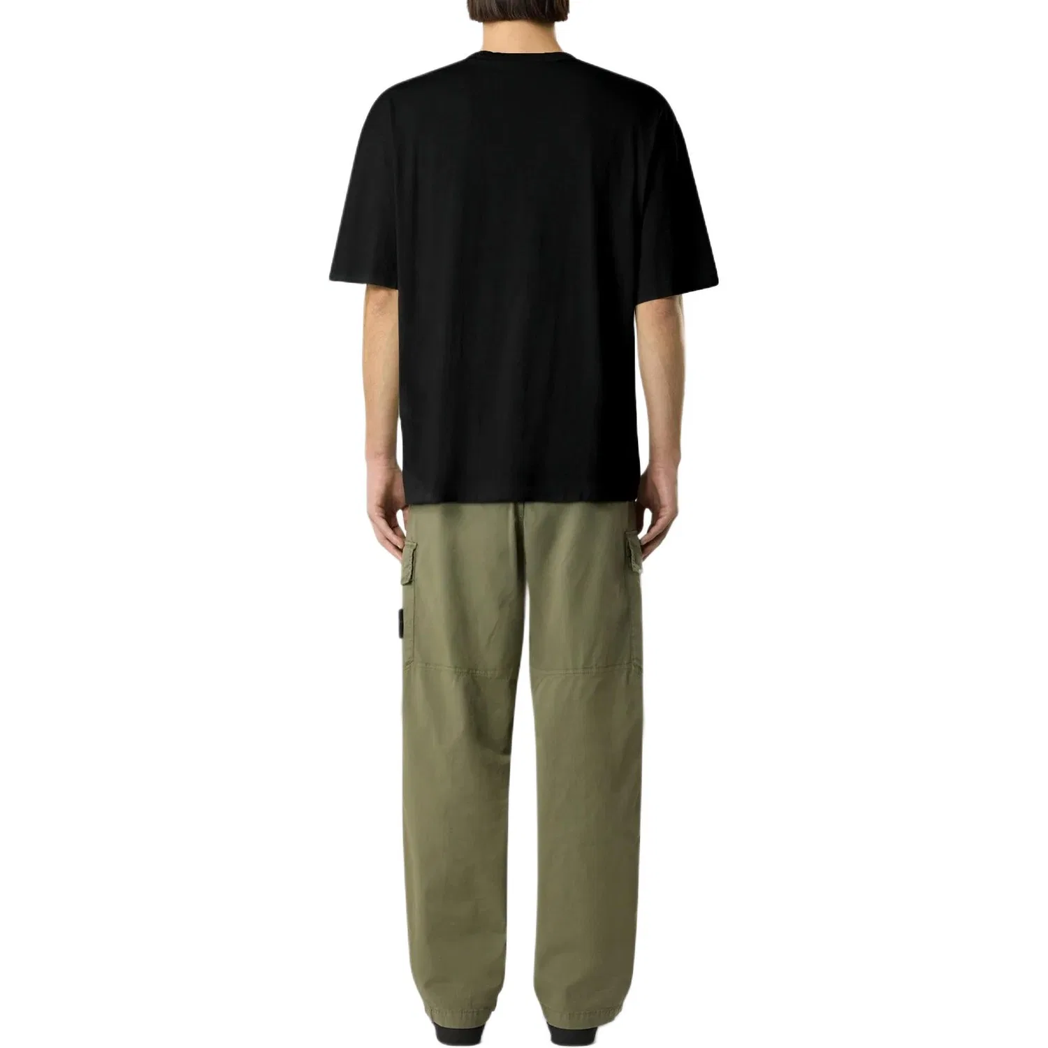 Футболка с круглым вырезом STONE ISLAND, Black — фото 4