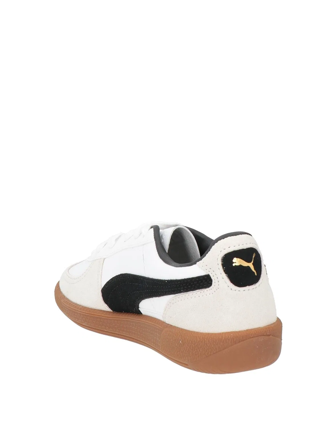 Детские кроссовки для девочек кожаные Palermo Lth Jr Puma, белый — фото 3