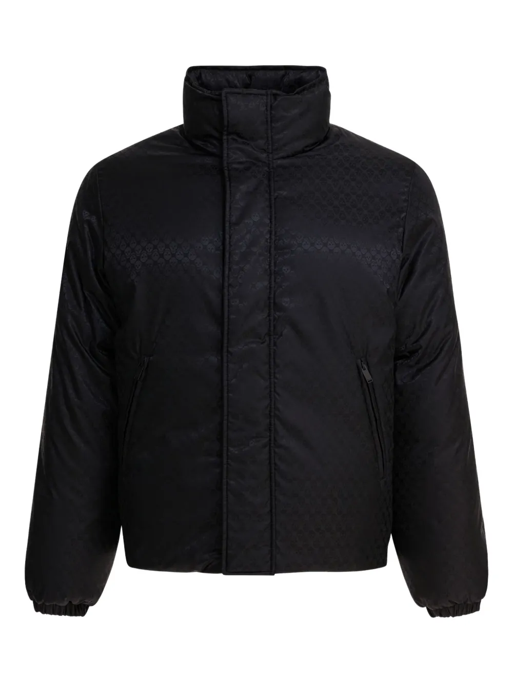 

Стеганая куртка на молнии Alexander McQueen, черный