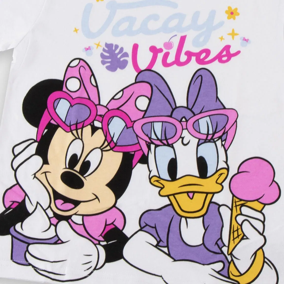 Футболка детская с Микки Маус, Disney Minnie Mouse, белый — фото 3
