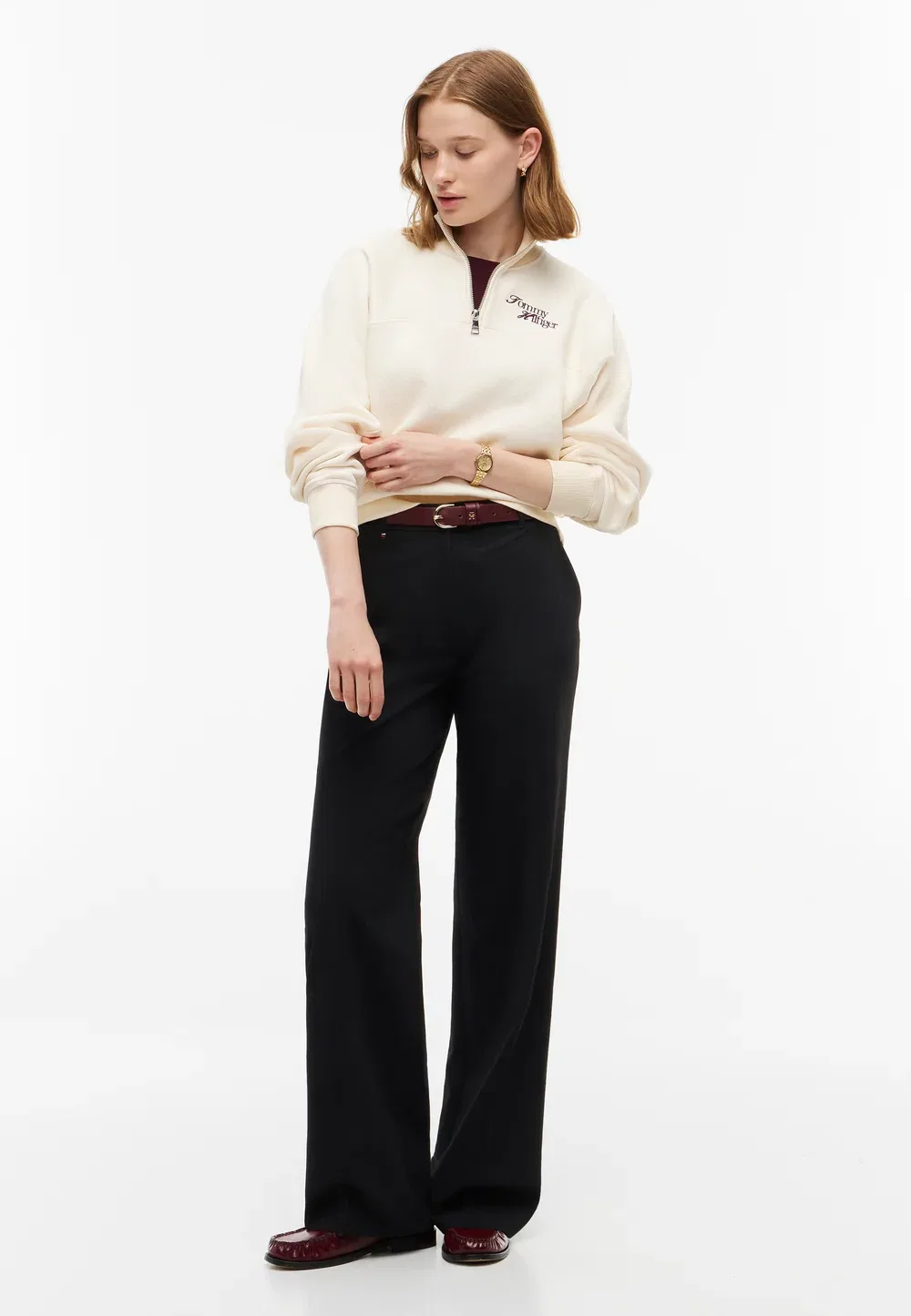 Толстовка Tommy Hilfiger, Cream — фото 2