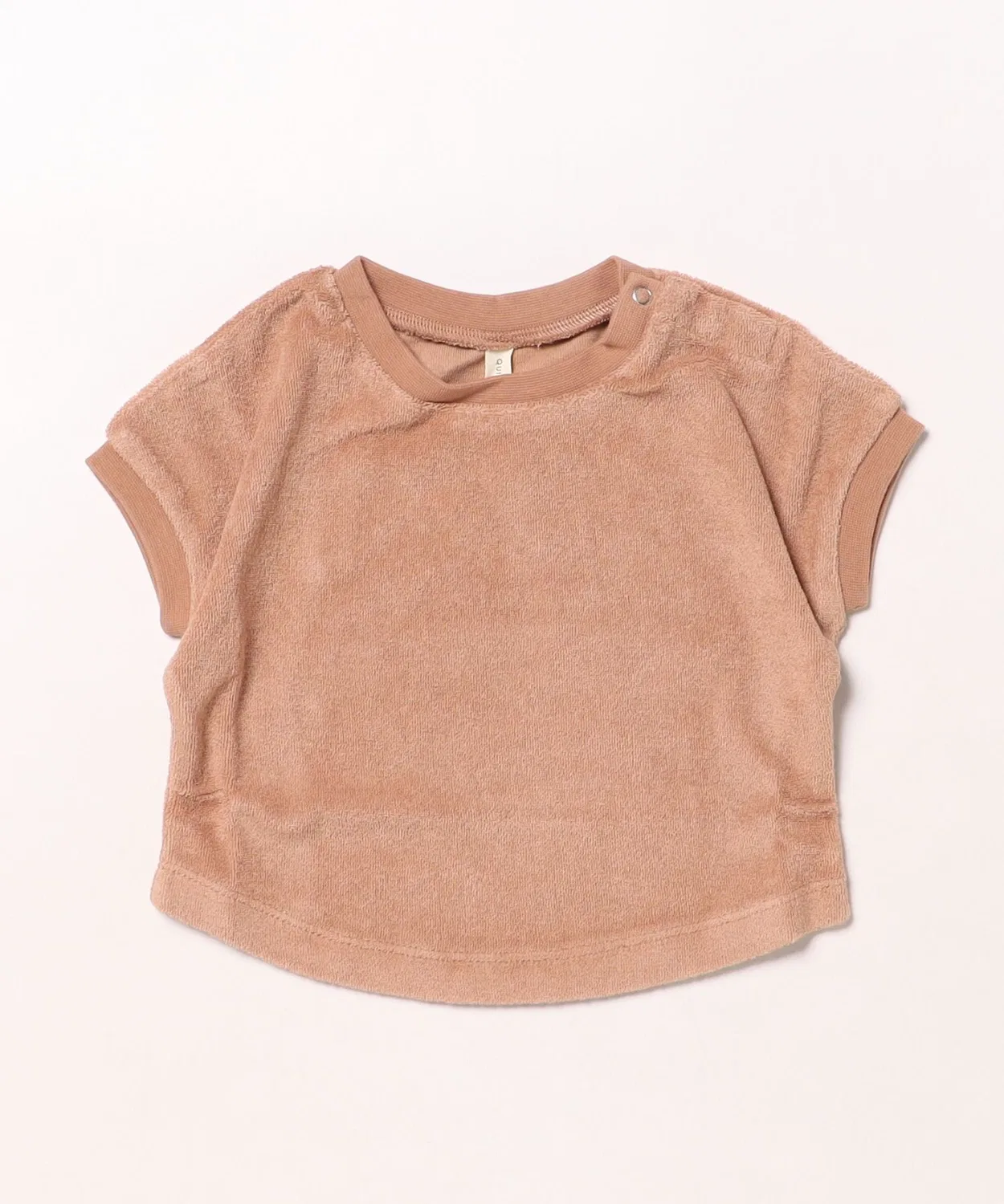 Детская футболка из органического хлопка модель GEMMA TEE Quincy Mae, Brown