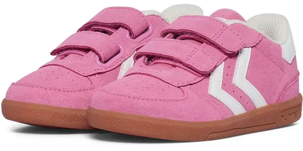 Кроссовки спортивные детские Victory Suede Ii Infant Hummel, розовый — фото 2