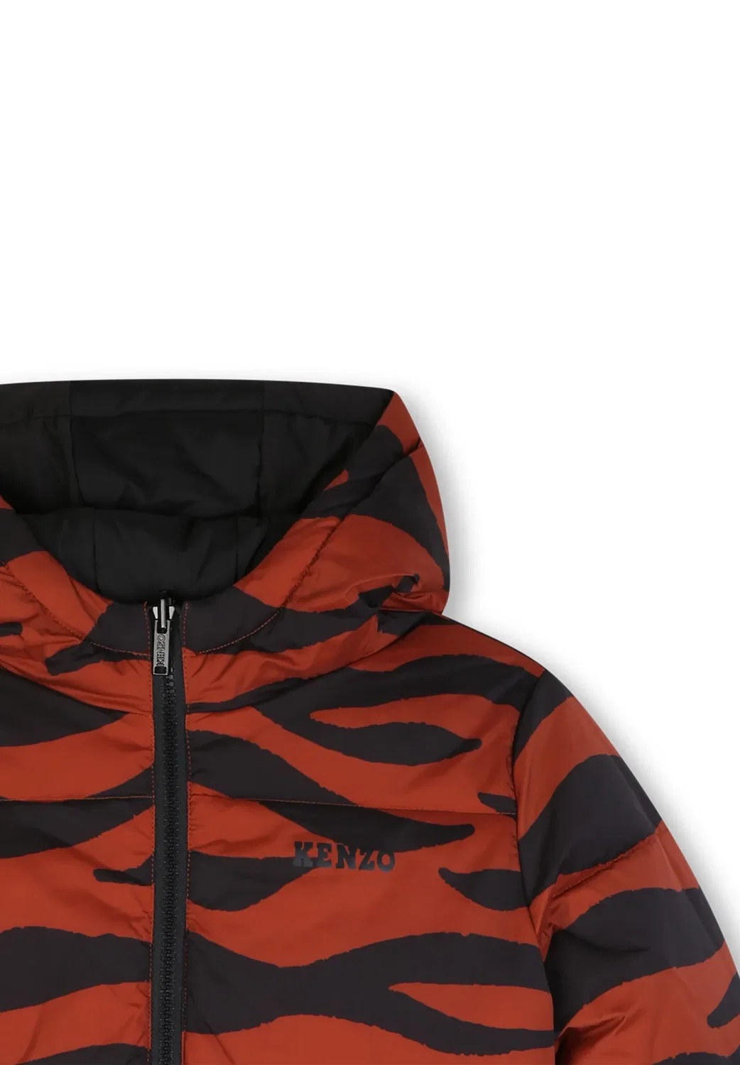 Doudoune двусторонний - зимняя куртка Kenzo Kids, Black — фото 3