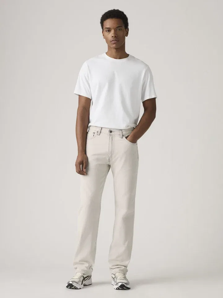 Мужские джинсы Relaxed fit 555 Levi's, Beige — фото 2