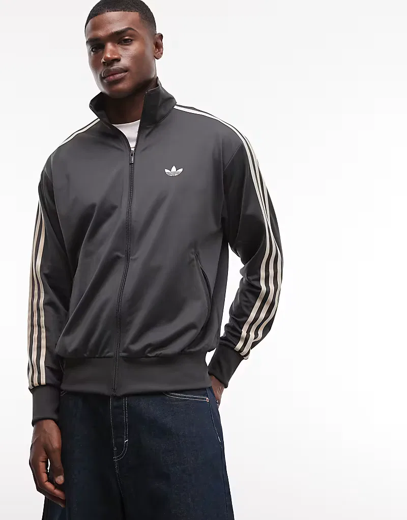 Спортивная куртка Adidas Originals Firebird, темно-серый — фото 3