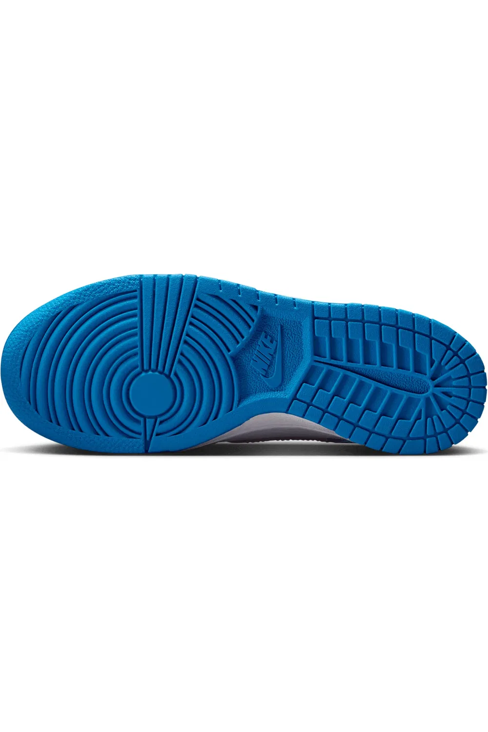 Детские кеды баскетбольные Dunk Low Nike, Blue/White/Light Lemon/Pink — фото 4