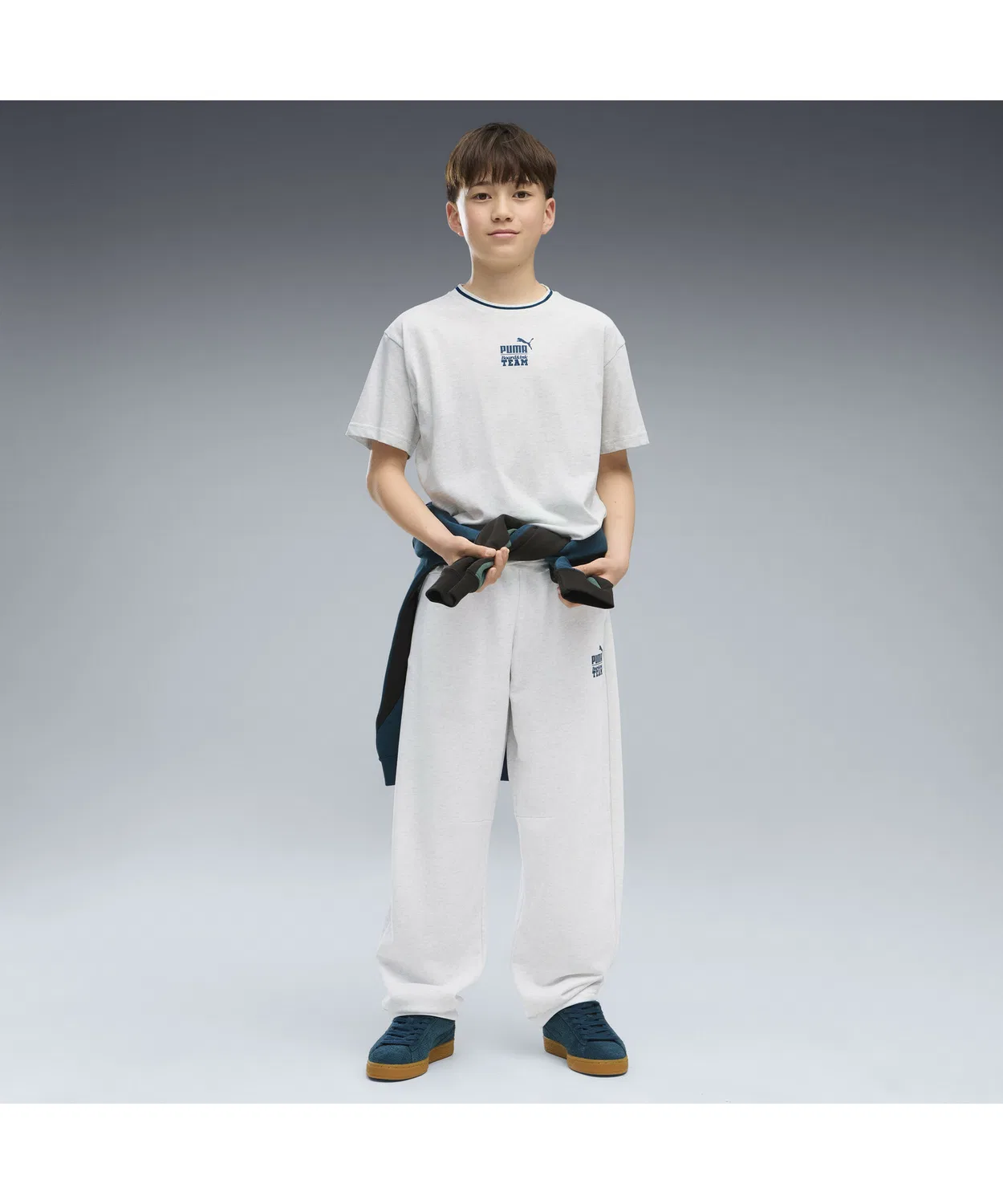Детская футболка с принтом Mid90s Relaxed Tee PUMA, Белый — фото 3