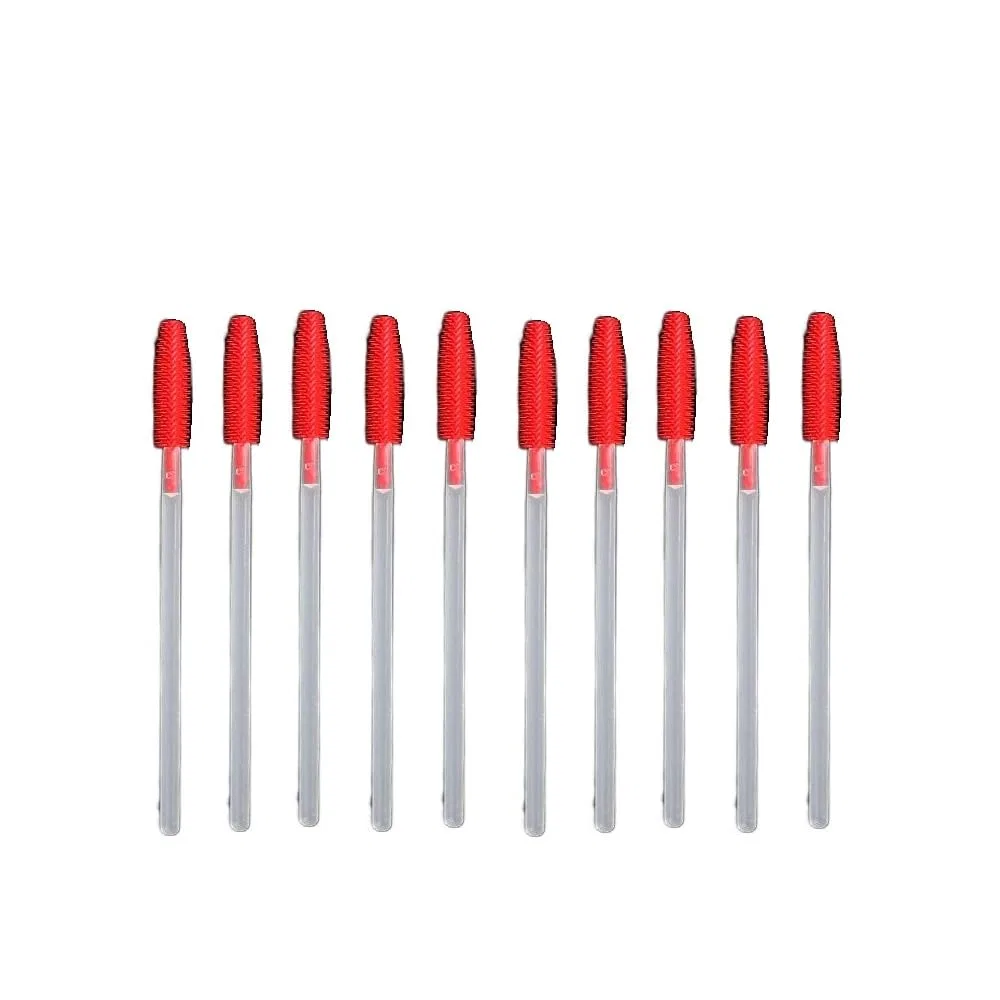 Набор кистей для макияжа, Silikon, 10 шт, Rot Generisch
